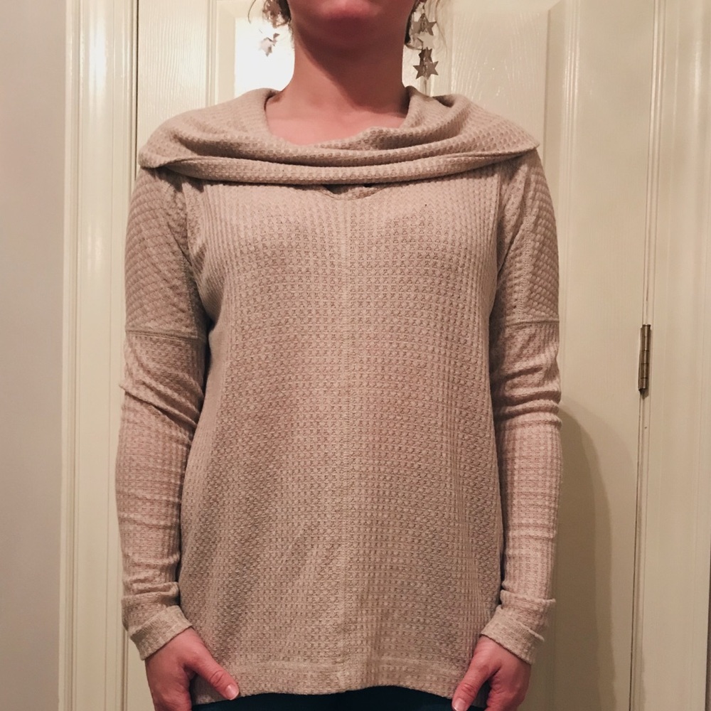 Tank Lucky waffle material sweater